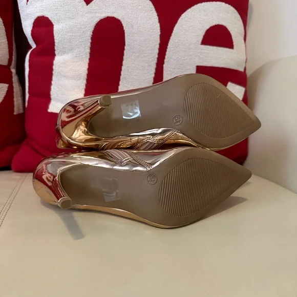 Rose Gold Booties - Picture 5 of 6